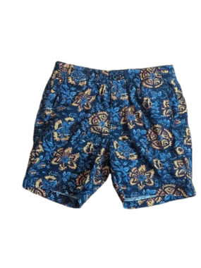 Dockers Classic Fit Cruiser Short Small Blue Floral